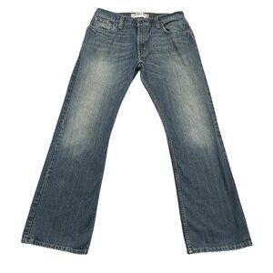 Y2K Levi's 527 Jeans Mens 34x32 Blue Low Boot Cut Denim